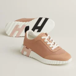 Hermes Bouncing Sneaker - Pale Taupe