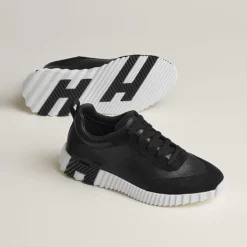 Hermes Bouncing Sneaker - Black