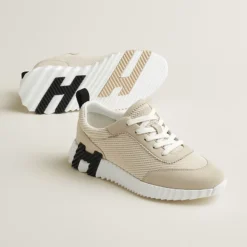Hermes Bouncing Sneaker - Bone