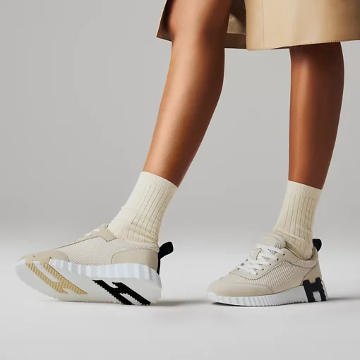 Hermes Bouncing Sneaker - Bone - Afbeelding 6