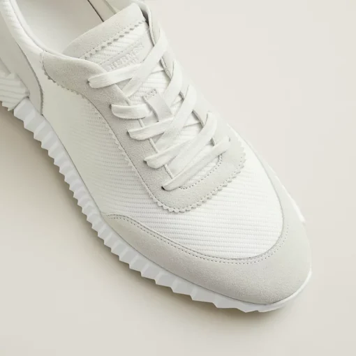 Hermes Bouncing Sneaker - White / White - Afbeelding 3