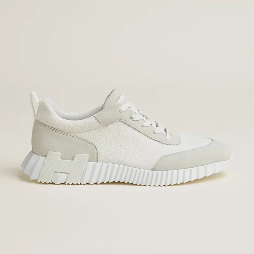 Hermes Bouncing Sneaker - White / White - Afbeelding 5