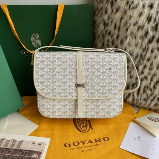 Goyard Belvedère Bag - White