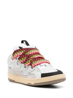 Alternative view of Lanvin Curb - White / Gray