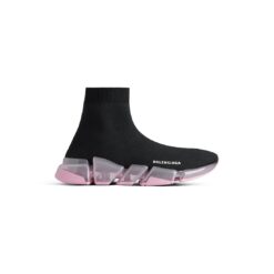 Balenciaga Speed 2.0  Clear Sole - Pink