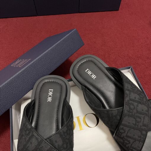 Dior Slides - Black - Afbeelding 4