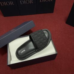 Alternative view of Dior Oblique Slides - Black
