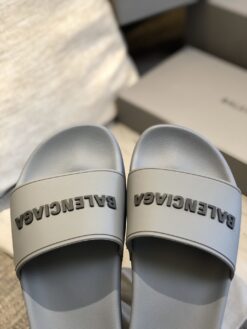Alternative view of Balenciaga Slides - Gray