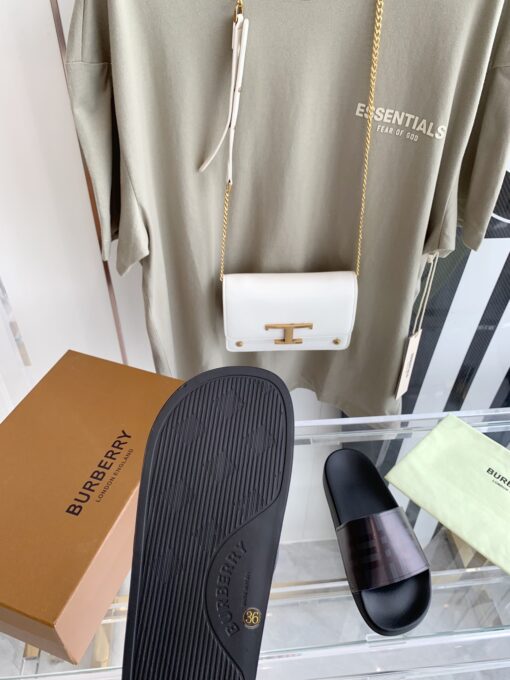 Burberry Slides - Black - Afbeelding 8
