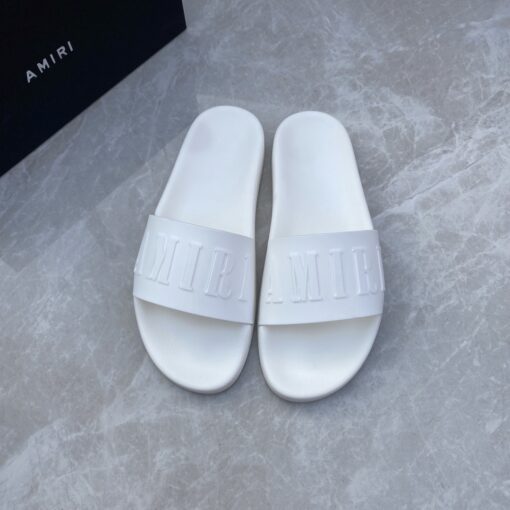 Amiri Slides - White