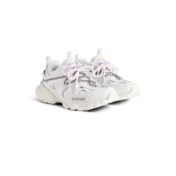 Alternative view of Balenciaga Tracks - White / Pink