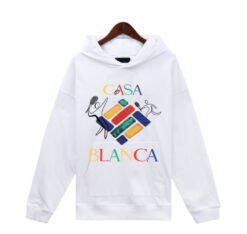 Casablanca Hoodie - White