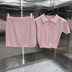Casablanca Set - Pink / White