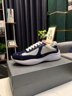 Prada American Cup - Shiny Dark Blue / Gray