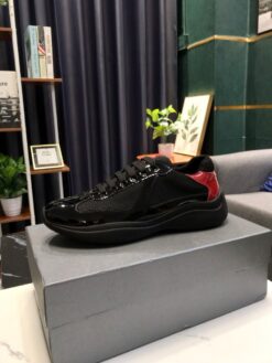 Prada American Cup - Shiny Black / Red