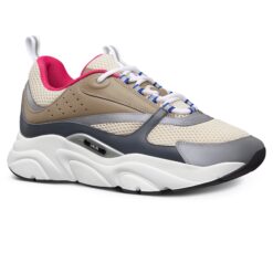Alternative view of Dior B22 - Beige Deep Grey Brown Calfskin