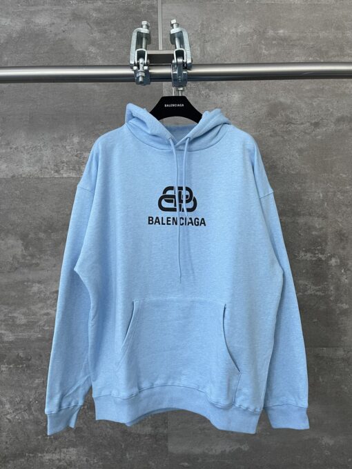Balenciaga Hoodie - Baby Blue