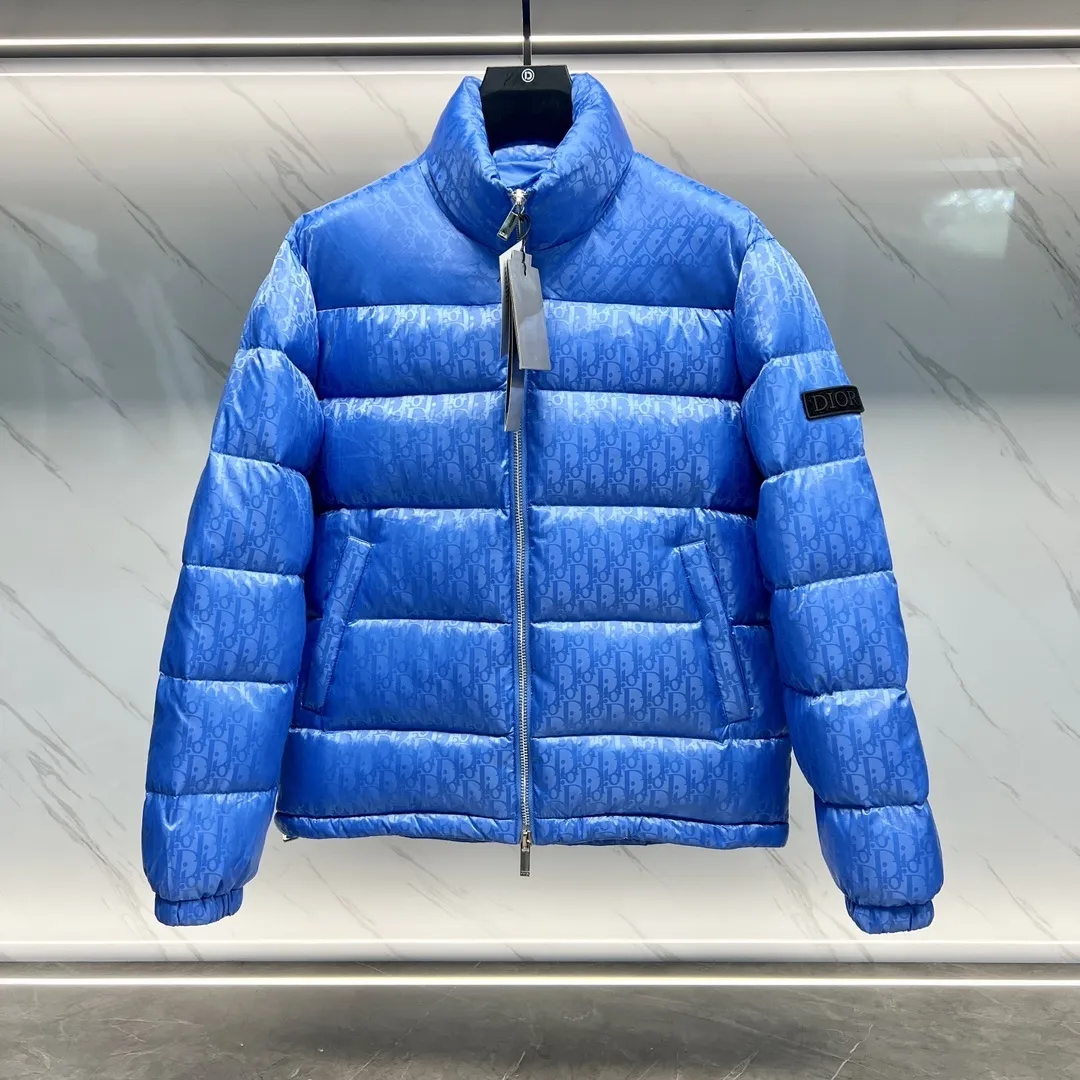 Dior Oblique Puffer - Blue