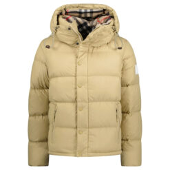 Burberry Puffer Jacket - Beige